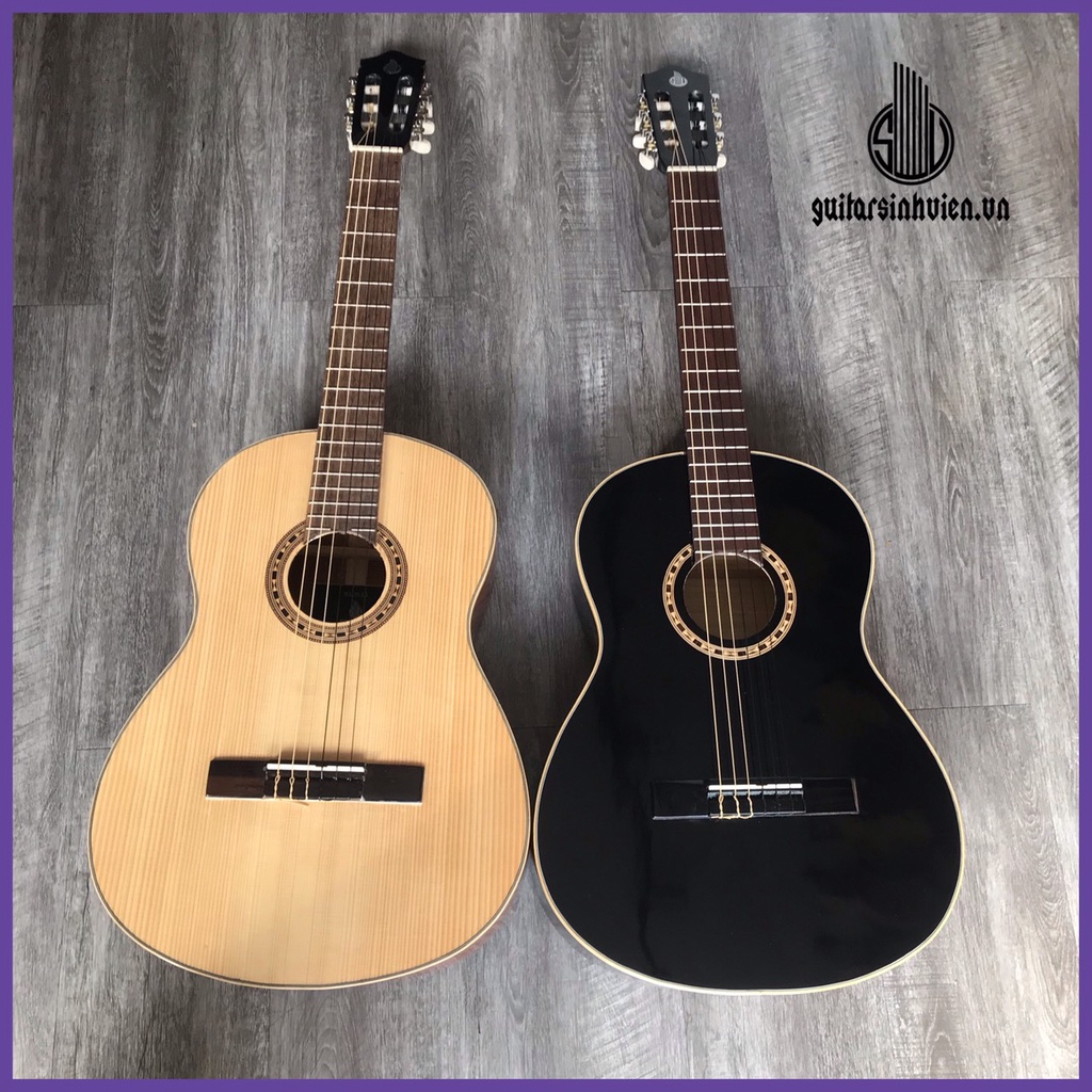 Đàn guitar classic có ty chỉnh cần SV-C1 -  Tặng phụ kiện - Bảo hành 1 năm - Đàn chuyên tập chơi, dây mềm dễ tập