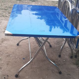 Bàn inox (80×130×74). Mới 100%.