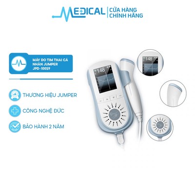 Máy đo nhịp tim thai cá nhân Jumper JPD-100E/100F bảo hành 2 năm chính hãng - MEDICAL