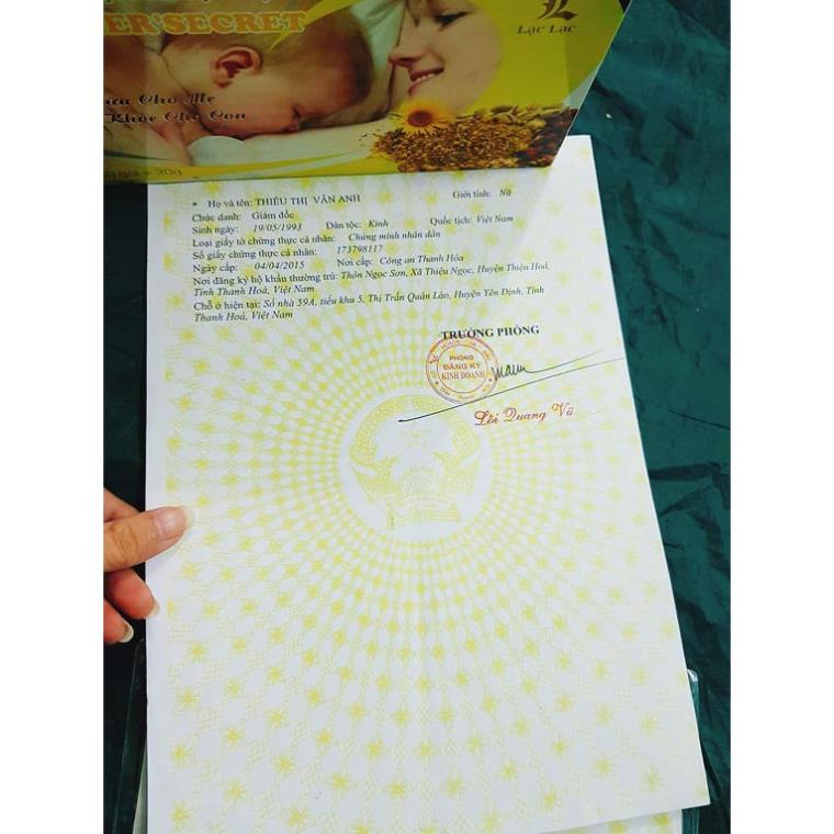 Ngũ cốc lợi sữa lạc lạc - ngũ cốc lạc lạc hộp 30 gói Chính hãng, date mới