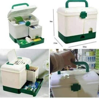 Hộp đựng thuốc Y Tế gia đình 3 Tầng .ĐTCA