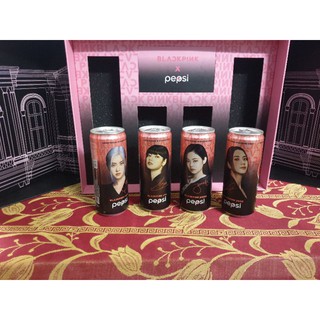 [HotSale] BST PEPSI x BLACKPINK FULLBOX GIỚI HẠN 2021 (Bản Hồng) - Kèm Hộp và 4 lon PepsixBlackPink Full 4 TV