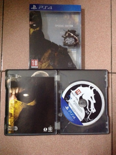 Trò chơi mortal Kombat X special steelbook edition 2nd EU