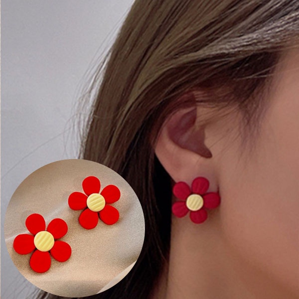 Bông Tai Phong Cách Giáng Sinh Hàn Quốc Thời Trang Cho Nữ