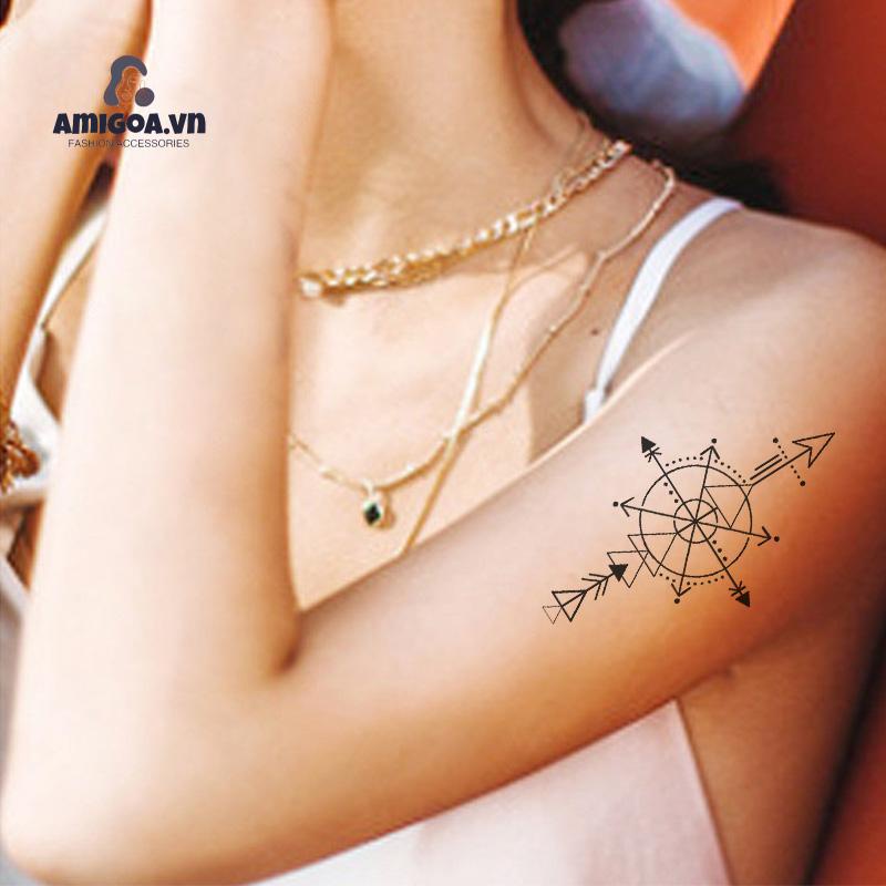 ✨✨Miếng Dán Hình Xăm Phong Cách Harajuku Chống Nước Lâu Trôi