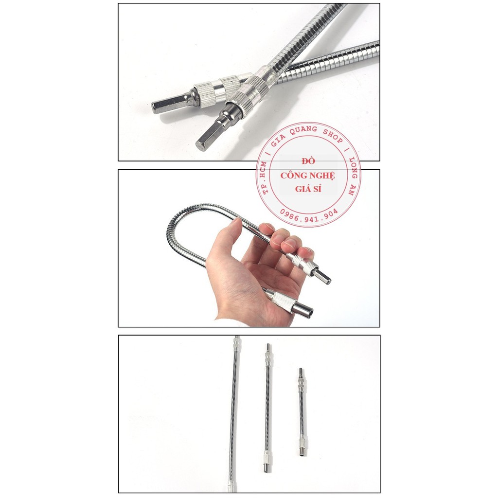 Trục vặn vít Inox - mở vít vị trí khó