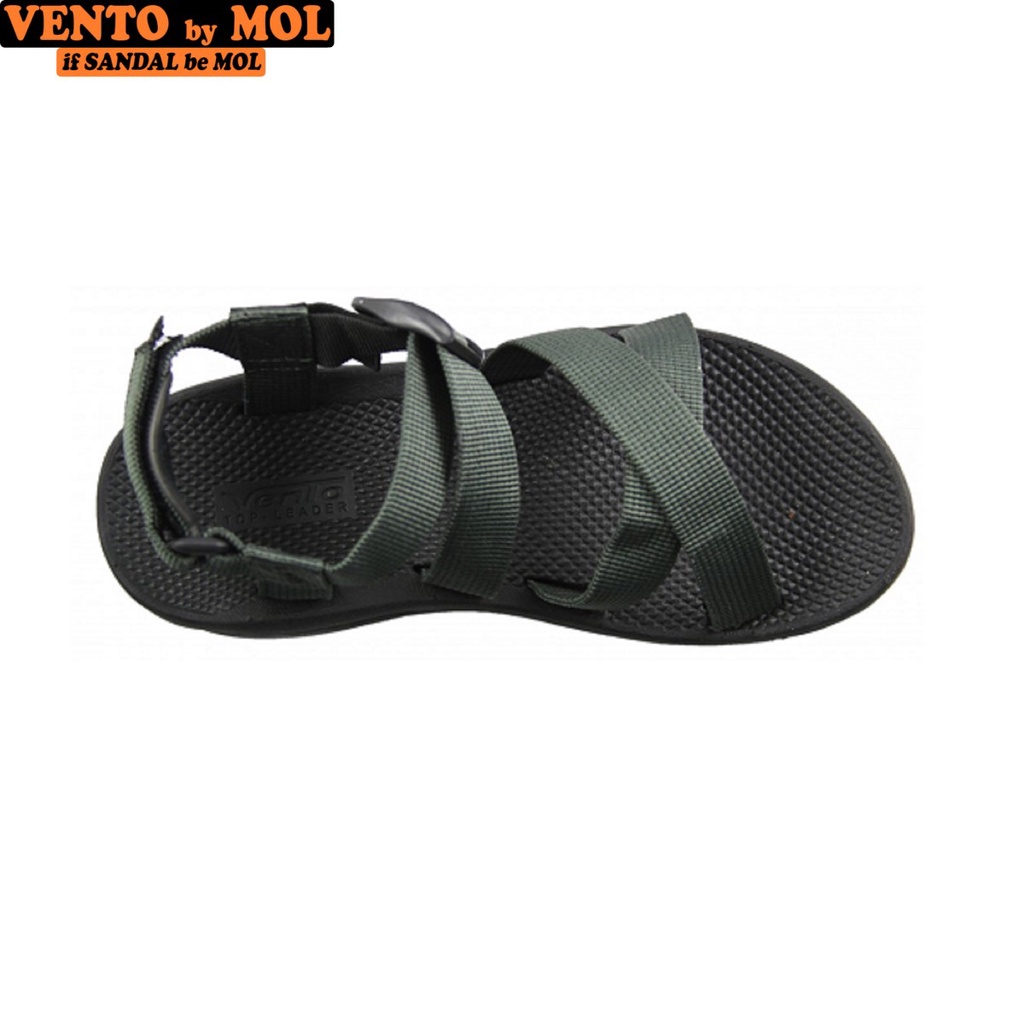 Giày sandal Vento nam quai chéo vải dù có quai hậu cố định mang đi học đi biển du lịch NV70G