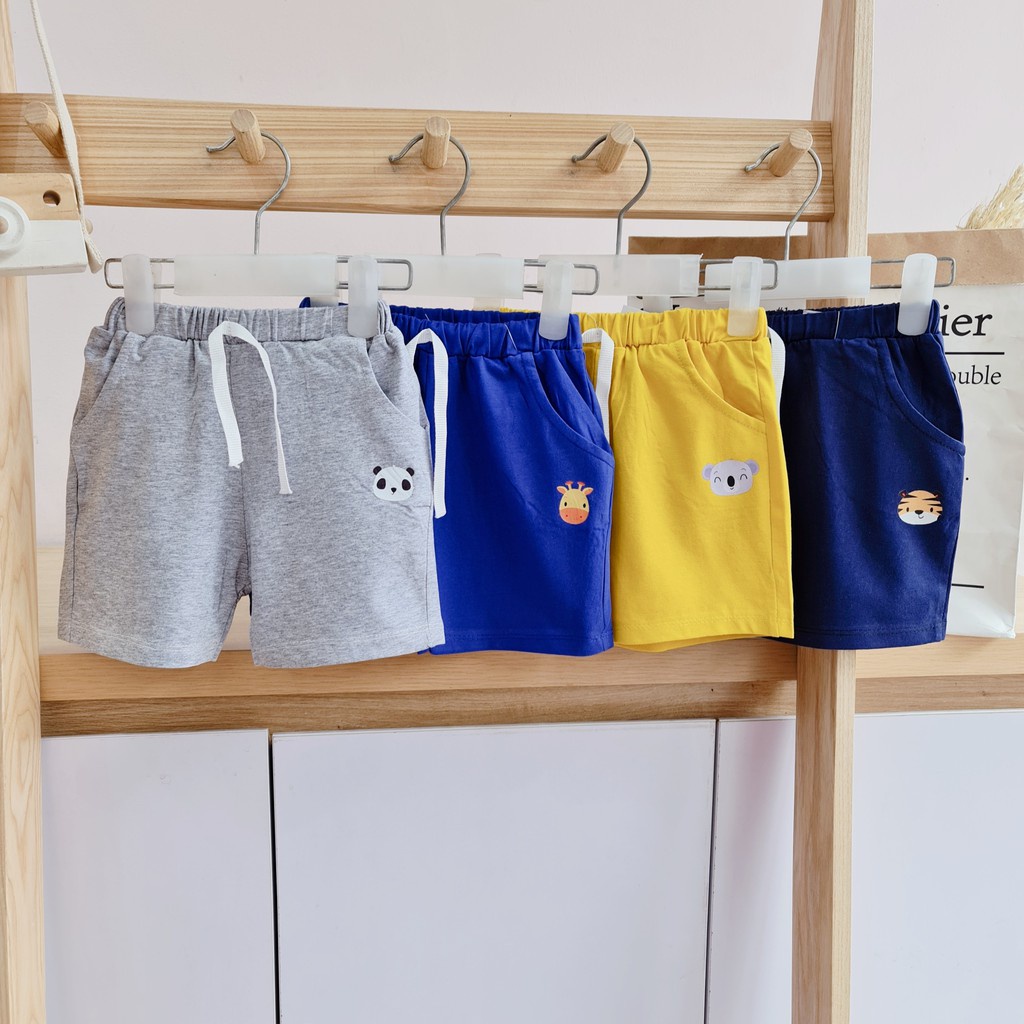 Quần đùi short cho bé thun cotton mềm chính hãng Ku Myn KMQ001