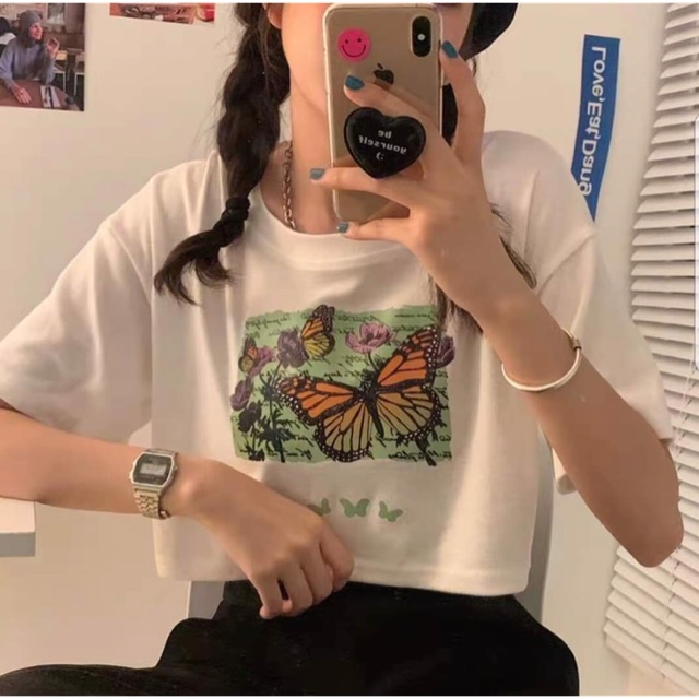 Ao Crt vườn bướm