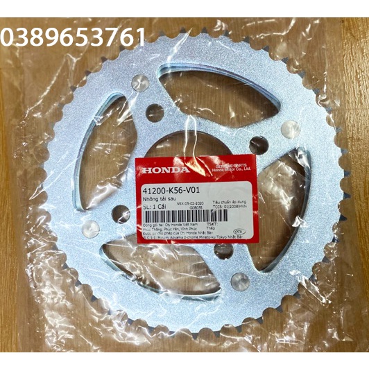 Nhông tải sau xe Winner v1/Winner X/Winner V3 chính hãng Honda