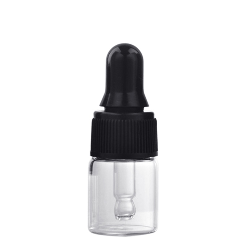 Chai Thủy Tinh Rỗng Mini 1ml / 2ml / 3ml Dùng Đựng Dung Dịch Tiện Dụng