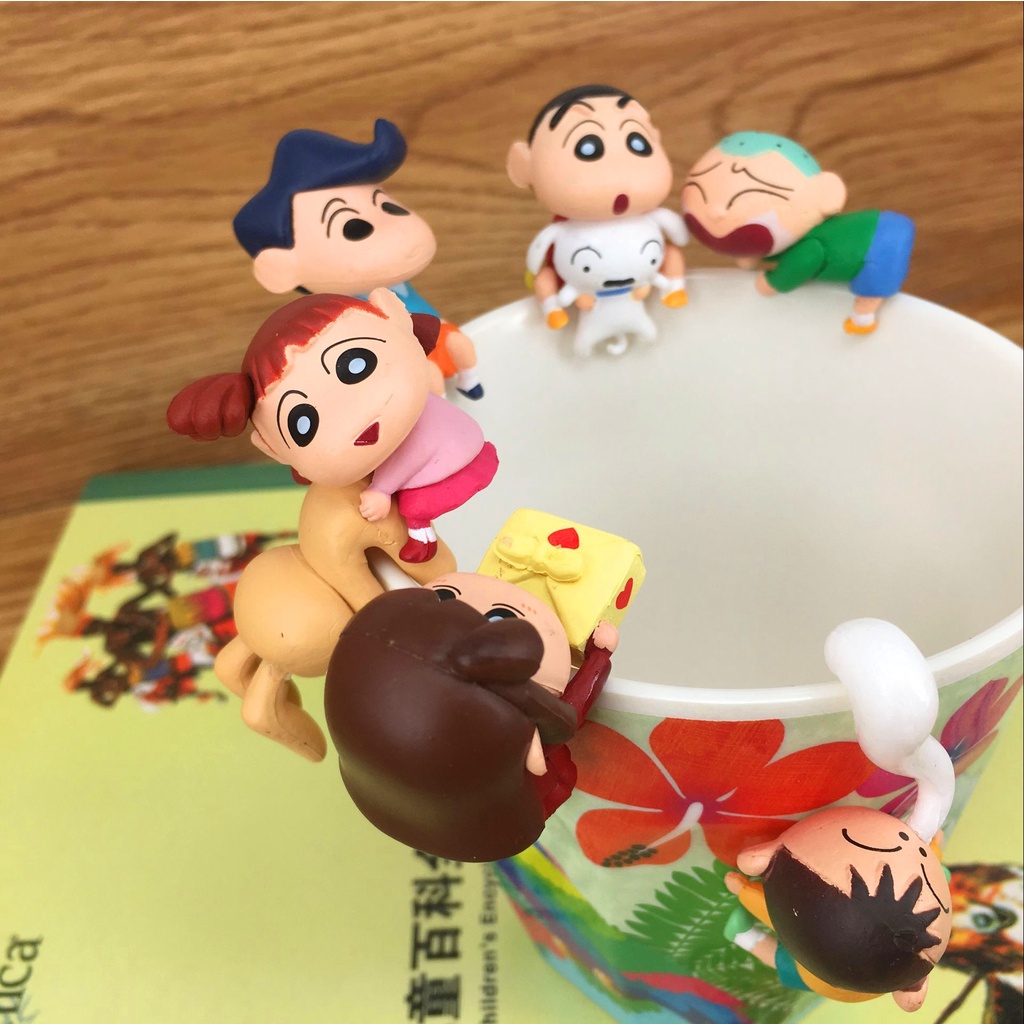 Set 2 cốc hình cậu bé bút chì Shin Chan kỷ niệm 25 năm