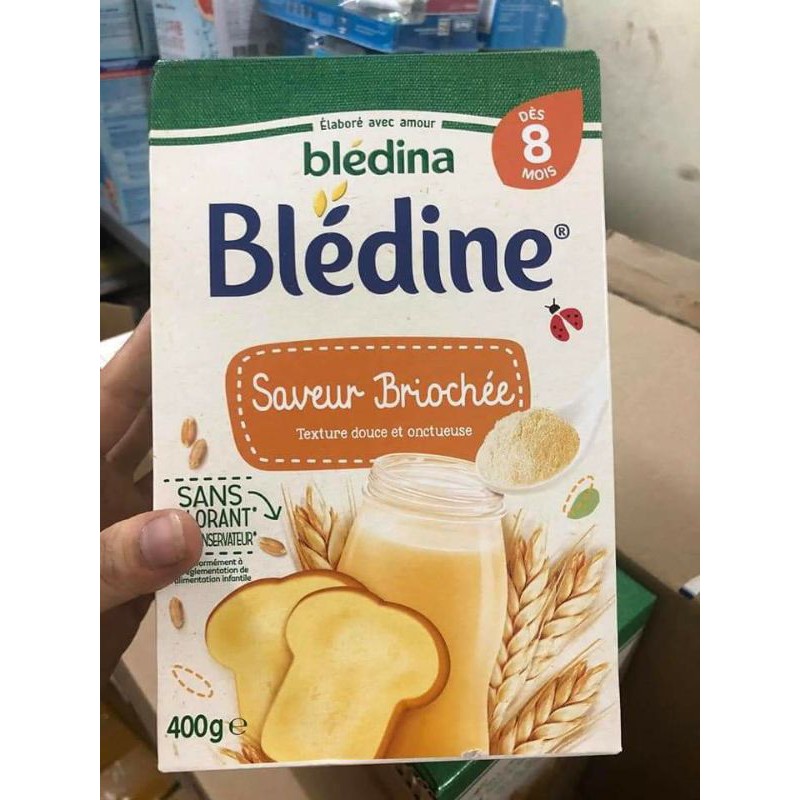 Bột lắc sữa Bledina vị bánh mì 8m+ ( Date 4/2022 )