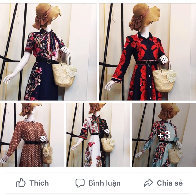 Váy voan đơn CHà Vân