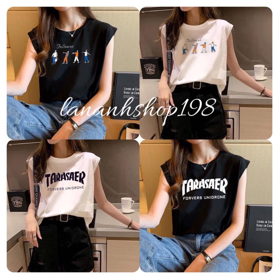 áo tank top chất cotton in hình 3d siêu hót form rộng cho cả nam và nữ *