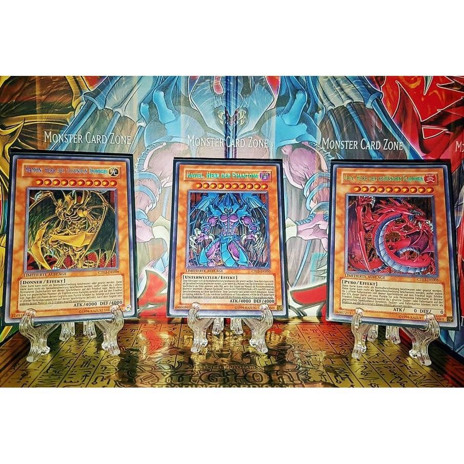 Bài Yugioh - Combo Uria Lord Of Searing Flames + Hamon Lord Of Striking Thunder + Raviel Lord Of Phantasm