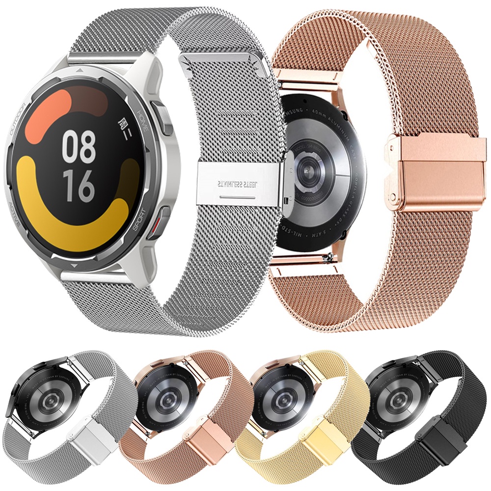 Dây Đeo Inox Nhiều Màu Cho Đồng Hồ Thông Minh Xiaomi Watch 2