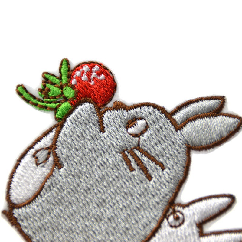 FREESHIP ĐƠN 99K_ Miếng dán trang trí kiểu ủi/thêu hình Totoro đáng yêu