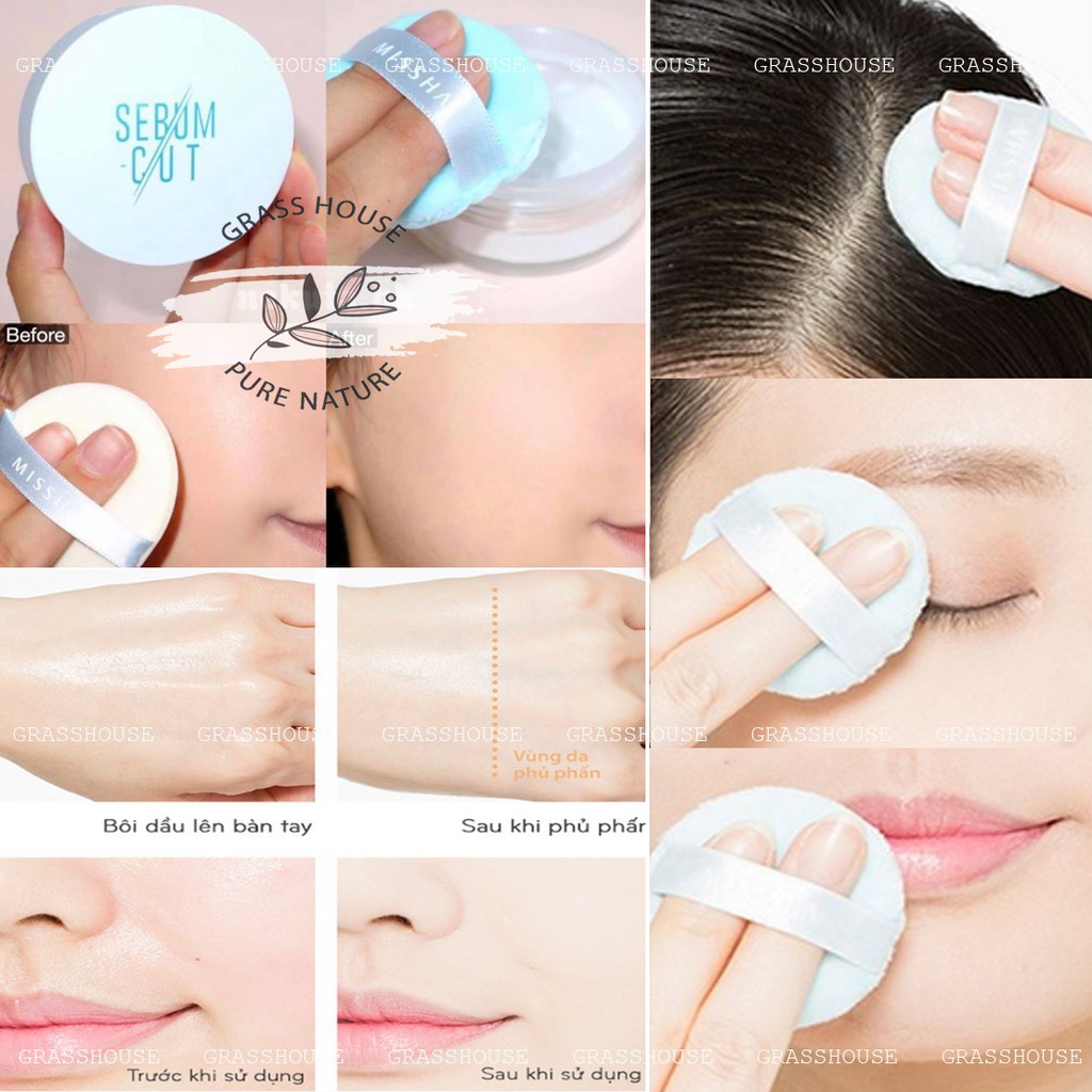 PHẤN PHỦ KIỀM DẦU MISSHA SEBUM CUT | BigBuy360 - bigbuy360.vn