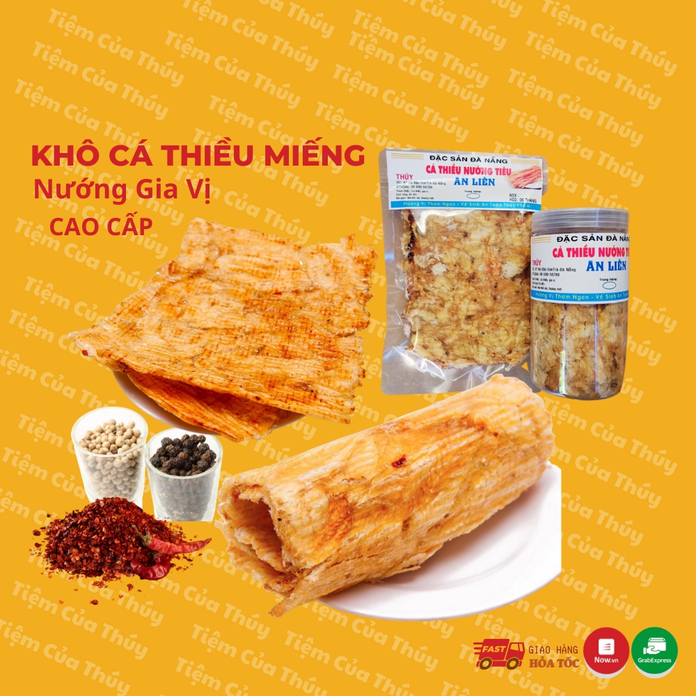 Cá thiều miếng nướng tiêu sọ đặc sản Đà Nẵng loại 1 chuẩn vị thơm ngon