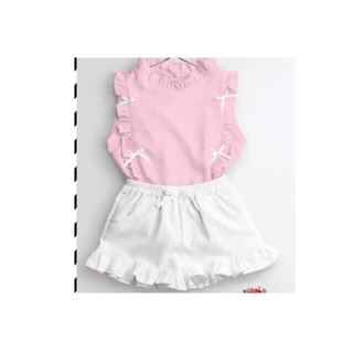 Quần áo mùa hè trẻ em SET VÁY BÈO SÀNH ĐIỆU DÀNH CHO BÉ GÁI 7kg-19kg