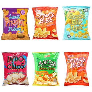 Combo 5 gói Snack Oishi 40gram