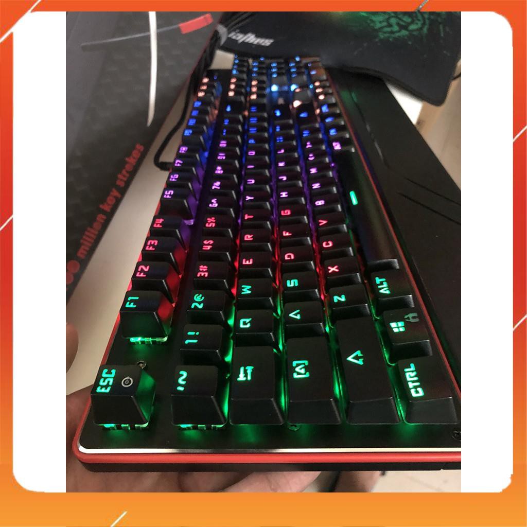 Bàn phím cơ Gaming E-DRA EK300 - Chống nước - Có kê tay - Led 7 màu - BH 24 tháng