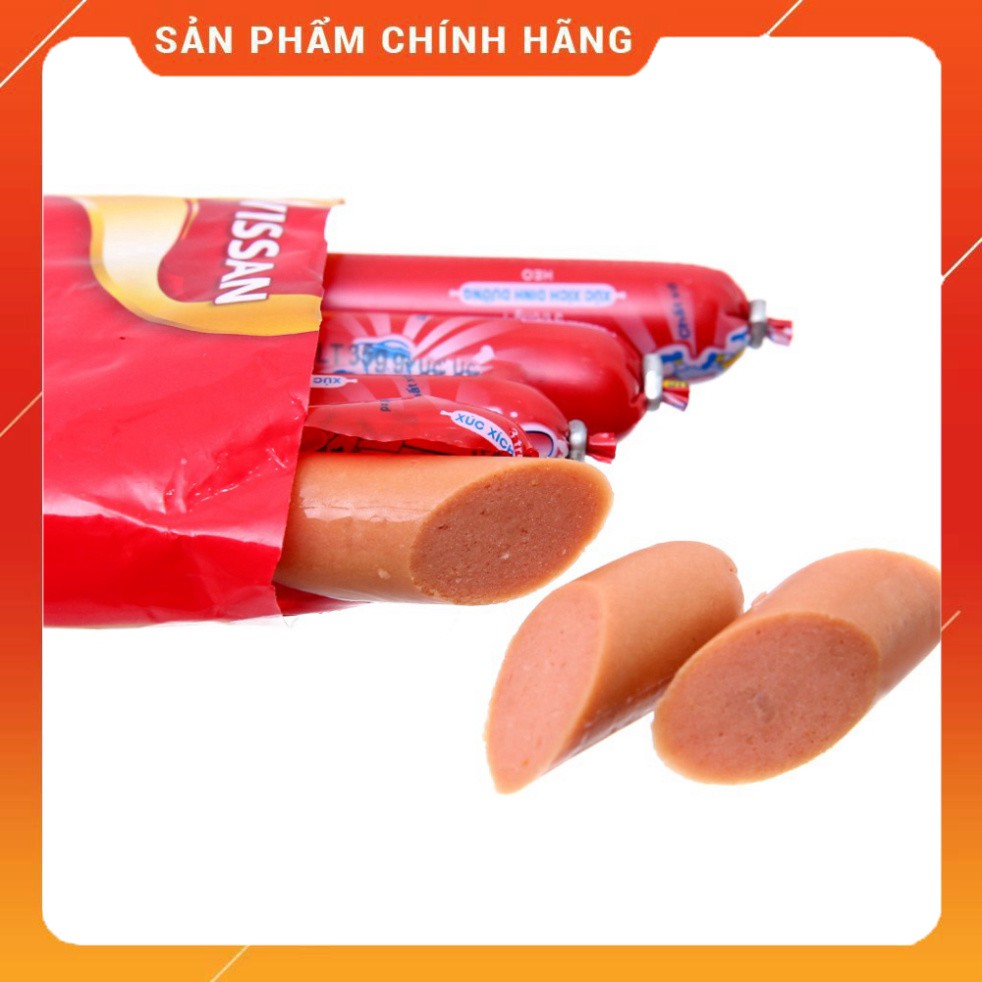 Xúc xích heo dinh dưỡng Vissan gói 175g (gồm 5 cây *35g)