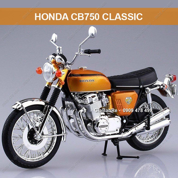 XE MÔ HÌNH TỈ LỆ 1:12 - HONDA CB750 CLASSIC - 8682G