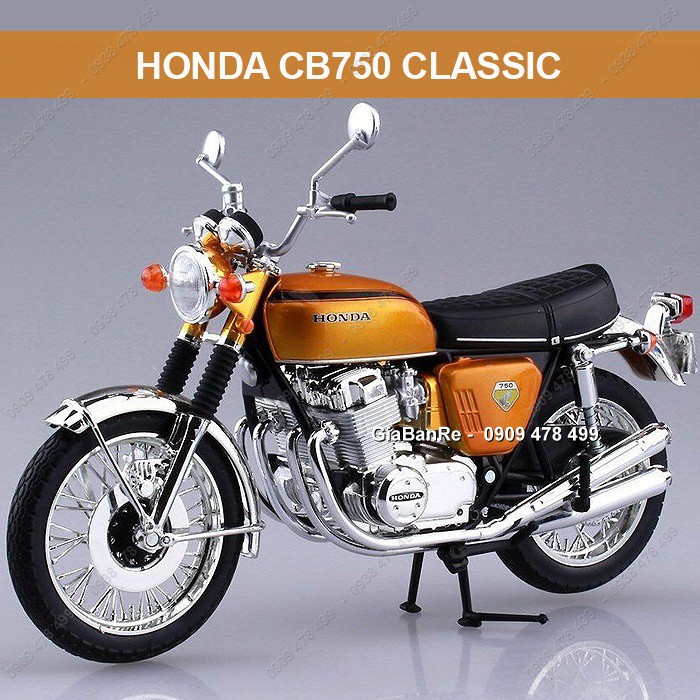 XE MÔ HÌNH TỈ LỆ 1:12 - HONDA CB750 CLASSIC - 8682G