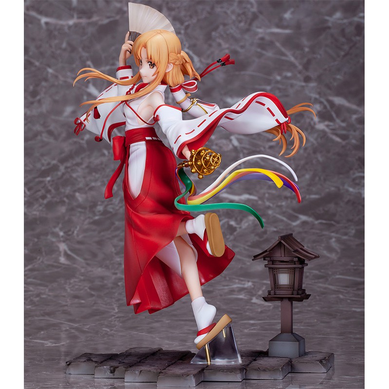 Mô hình chính hãng PVC Scale - Sword Art Online: Alicization - War of Underworld - Asuna - 1/7 - Miko Ver. (Wings Inc.)