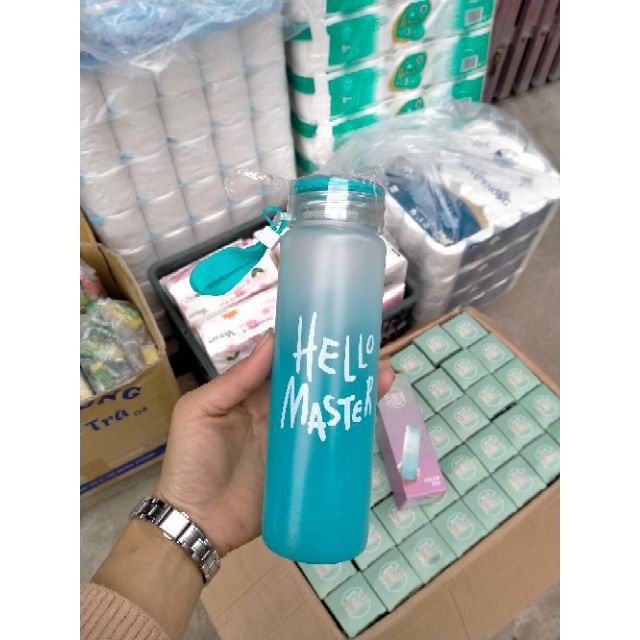 Bình nước hello master. 500ml