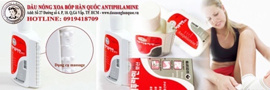 Dầu Nóng Hàn Quốc 100ml