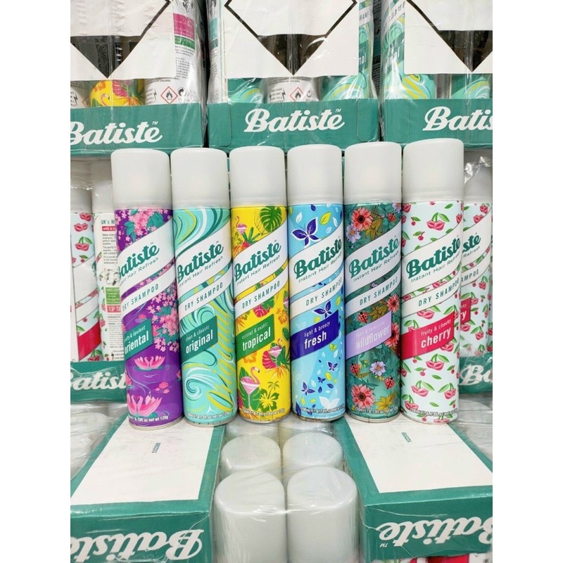 DẦU GỘI KHÔ THẢO MỘC HERBAL BATISTE CHÍNH HÃNG