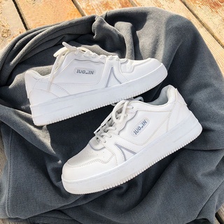Giày Sneaker Trắng Basic Mang Đi Học (Hàng Đặt Trước)