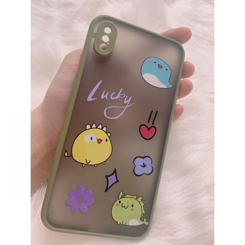 Ốp lưng iphone nhám hình 6s/6plus/7/7plus/8/8plus/x/xs/xsm/11/12