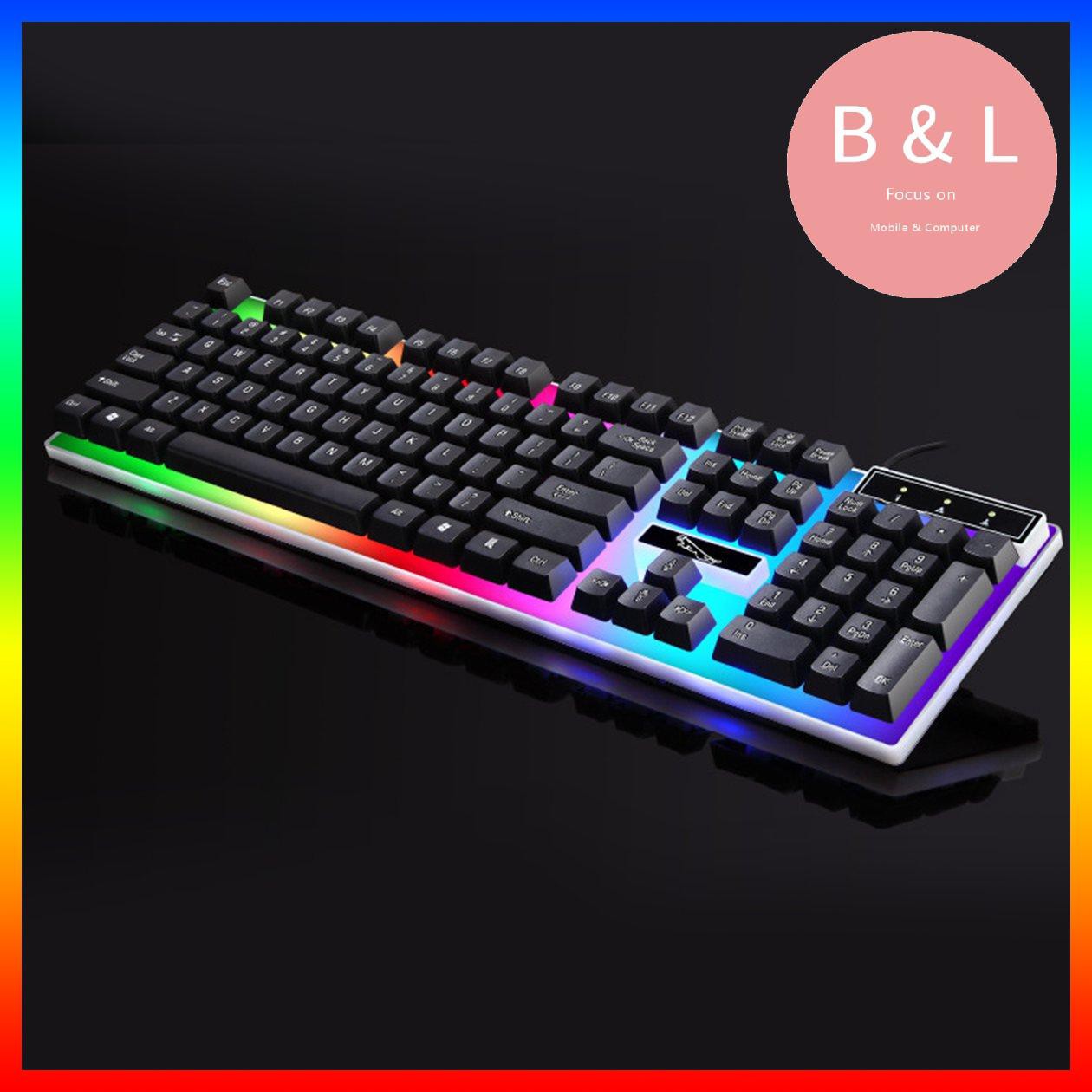 Bàn Phím Cơ Gaming G21 Có Đèn Nền Nhiều Màu