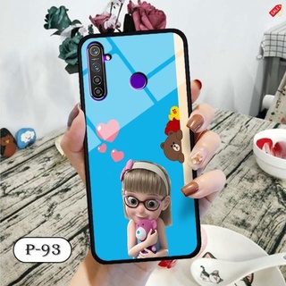 Ốp lưng kính 3D Realme 5/ 5s- hình cute mẫu đẹp