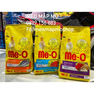 ME-O hạt cho mèo bao 7kg ( 20g * 350g ) ( cá ngừ và hải sản )