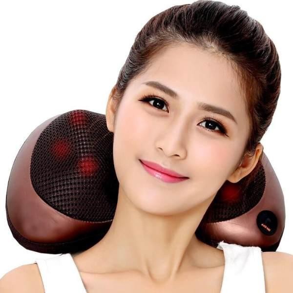 Gối Massage Hồng Ngoại 8 Bi