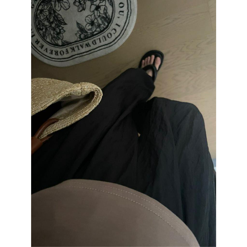 Quần Dài Ống Rộng Lưng Thun Cao Phong Cách Mới 63958