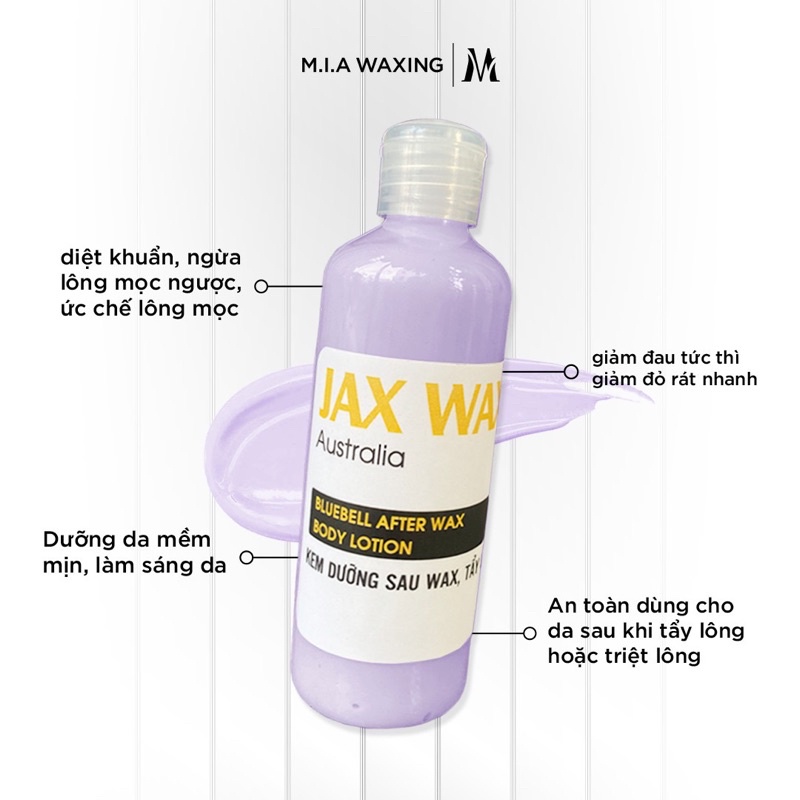 Set Sample Trước-Sau Wax Lông JAX WAX Sát Khuẩn, Dịu Da