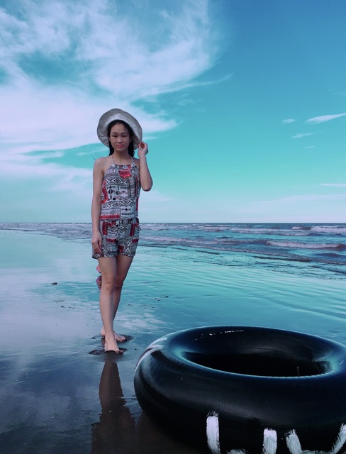 Quần đùi lanh nữ vải xuất dư (cùng màu áo 2 dây) | BigBuy360 - bigbuy360.vn