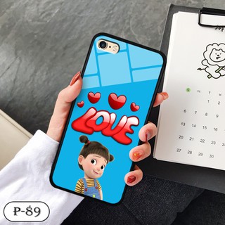 Ốp lưng kính 3D iPhone 6/ 6s-cute