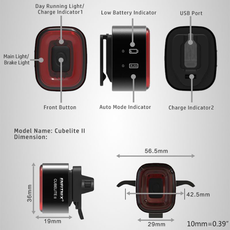 Đèn Phanh Thông Minh Gắn Đuôi Xe Ban Đêm