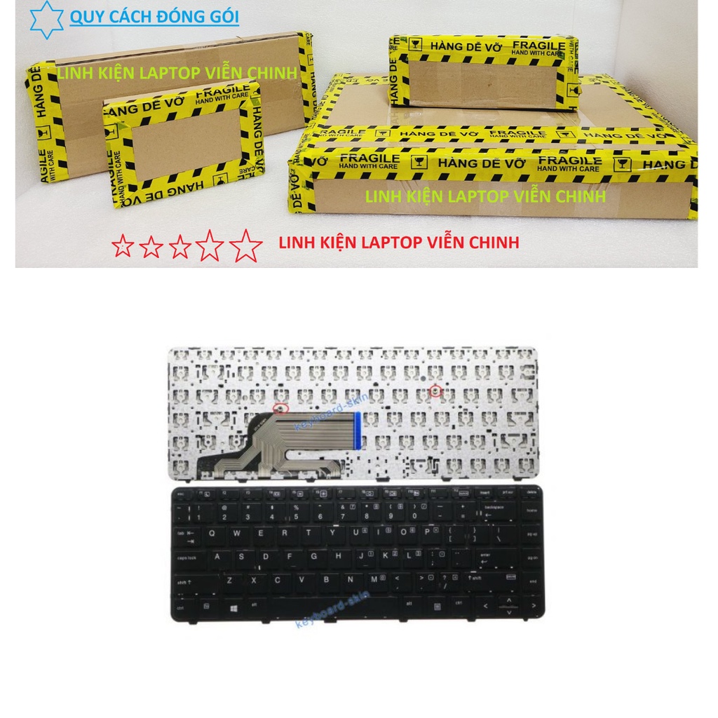Bàn phím laptop HP Probook 430 G3, 430 G3, 430 G4, 440 G3, 440 G4, 445 G3, 445 G4, 640 G2, 645 G2, 640 G3, 645 G3
