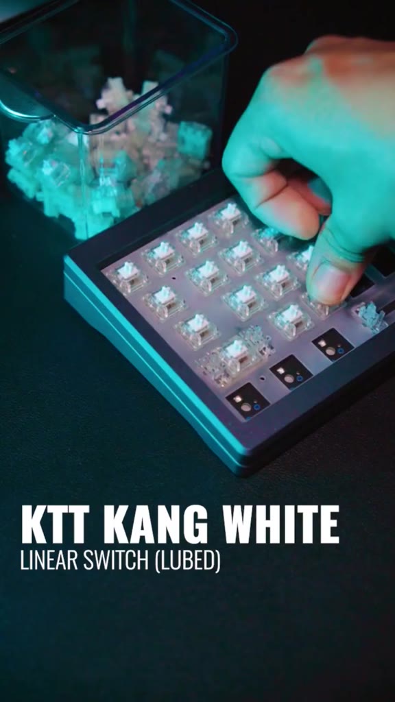 [SẴN HÀNG | MIỄN PHÍ LUBE TAY 205G0] Switch KTT Kang White V3 siêu mượt cực ngon trong tầm giá | BigBuy360 - bigbuy360.vn