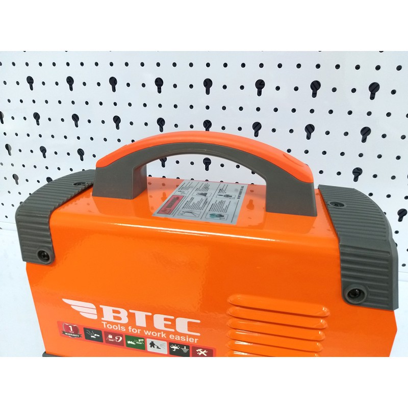 Máy hàn BTEC MMA-200A Inverter chính hãng - hàn sắt que 3.2mm, công nghệ Nhật bản, BH 12 tháng toàn quốc