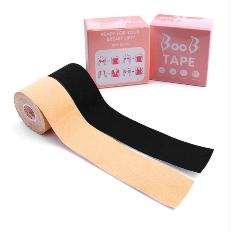 Cuộn Băng Dán Nâng Ngực Có Thể Tạo Được Nhiều Kiểu Đa Năng Có Nhiều Màu 5CM * 5.0M ( CHE TÊN SẢN PHẨM KHI GIAO )