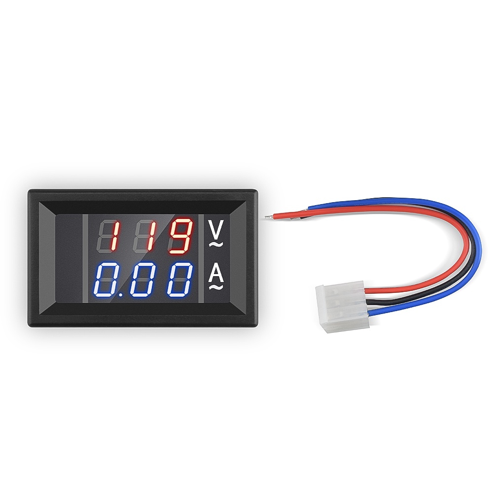 ZIQQUCU Đồng Hồ Đo Điện Áp Kỹ Thuật Số DC120V 10 / 50 / 100A